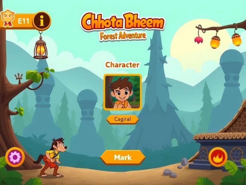 Chhota Bheem Forest Adventure gameplay screenshot